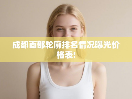 成都面部轮廓排名情况曝光价格表!