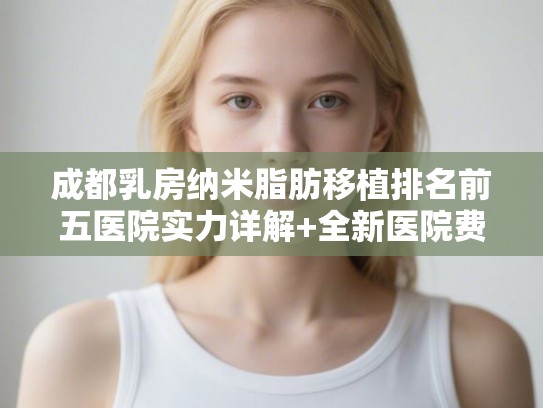 成都乳房纳米脂肪移植排名前五医院实力详解+全新医院费用一览!