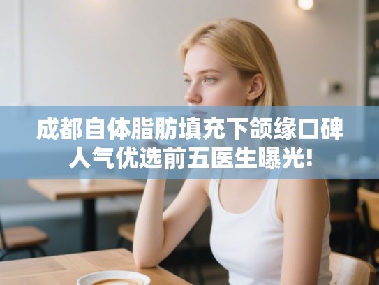 成都自体脂肪填充下颌缘口碑人气优选前五医生曝光!