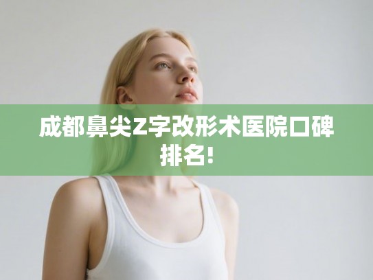 成都鼻尖Z字改形术医院口碑排名!