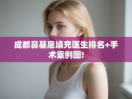 成都鼻基底填充医生排名+手术案例图!