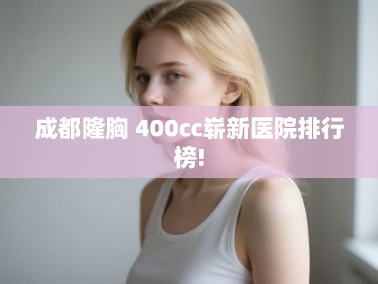 成都隆胸 400cc崭新医院排行榜!