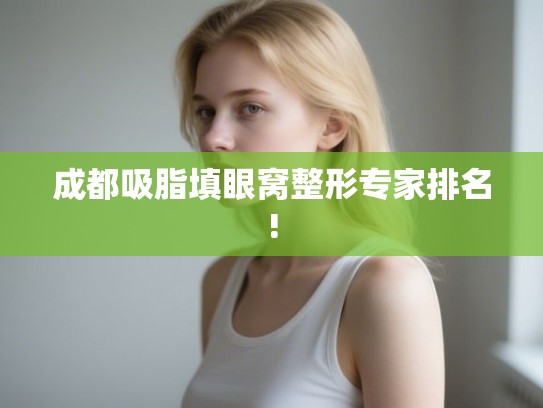 成都吸脂填眼窝整形专家排名!