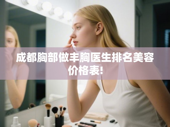 成都胸部做丰胸医生排名美容价格表!