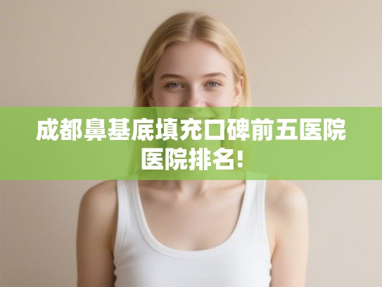 成都鼻基底填充口碑前五医院医院排名!