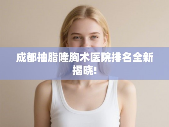 成都抽脂隆胸术医院排名全新揭晓!