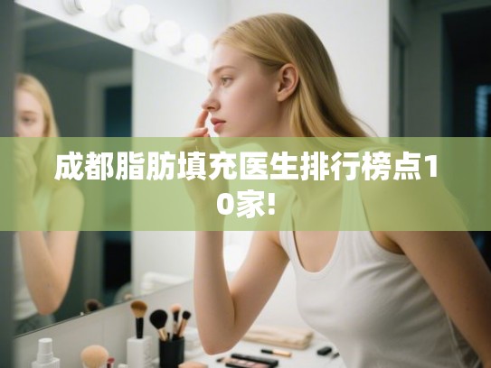 成都脂肪填充医生排行榜点10家!