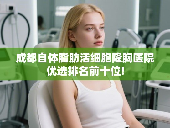 成都自体脂肪活细胞隆胸医院优选排名前十位!