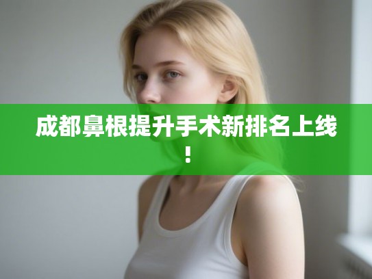 成都鼻根提升手术新排名上线!