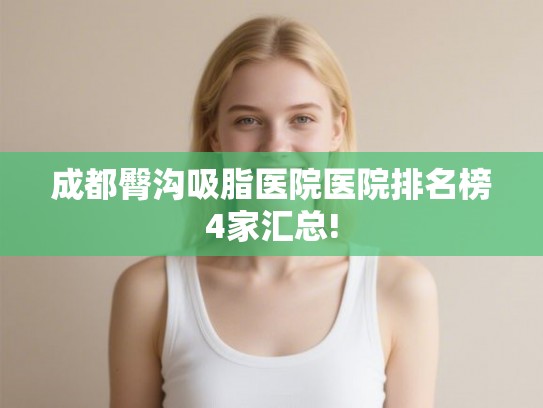 成都臀沟吸脂医院医院排名榜4家汇总!