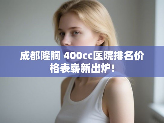 成都隆胸 400cc医院排名价格表崭新出炉! 成都隆胸 400cc医院排名价格表崭新出炉!