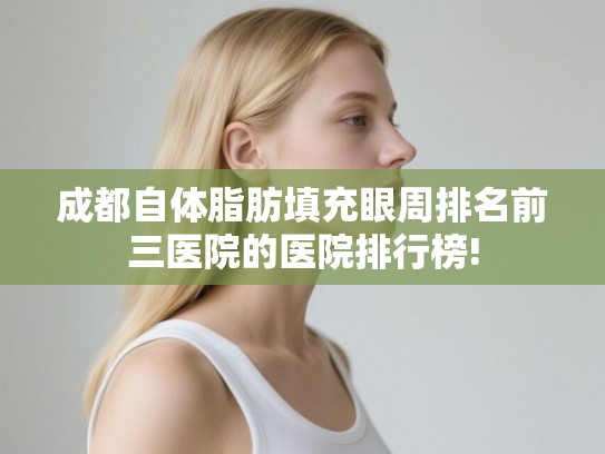 成都自体脂肪填充眼周排名前三医院的医院排行榜!
