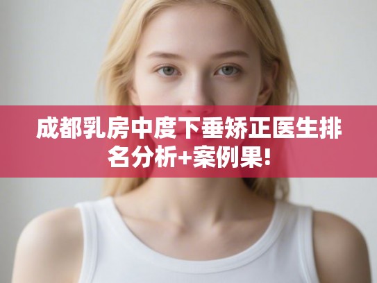 成都乳房中度下垂矫正医生排名分析+案例果! 成都乳房中度下垂矫正医生排名分析+案例果!