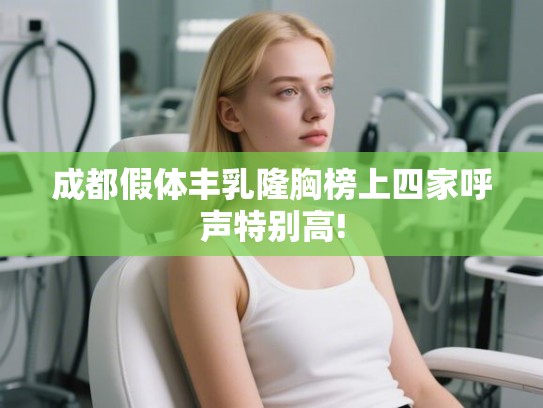 成都假体丰乳隆胸榜上四家呼声特别高!