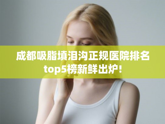 成都吸脂填泪沟正规医院排名top5榜新鲜出炉!