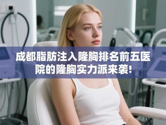 成都脂肪注入隆胸排名前五医院的隆胸实力派来袭!