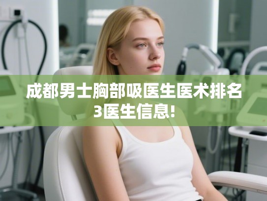 成都男士胸部吸医生医术排名3医生信息!