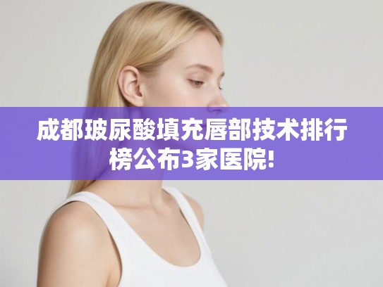 成都玻尿酸填充唇部技术排行榜公布3家医院!