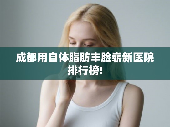 成都用自体脂肪丰脸崭新医院排行榜!