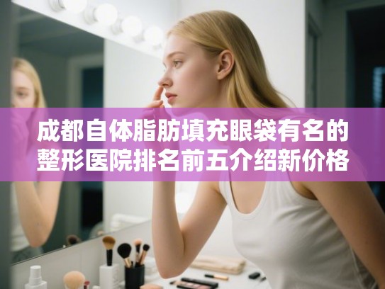 成都自体脂肪填充眼袋有名的整形医院排名前五介绍新价格表!