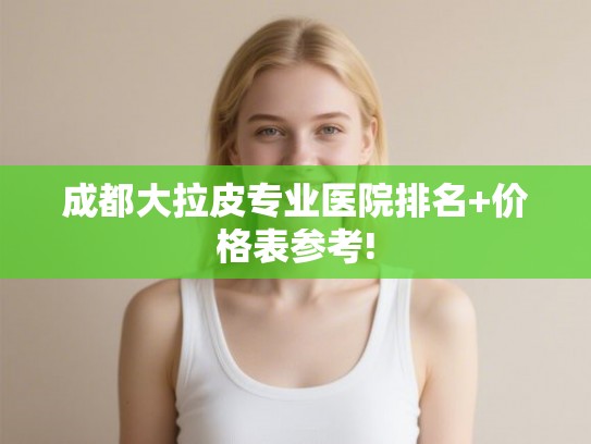 成都大拉皮专业医院排名+价格表参考!