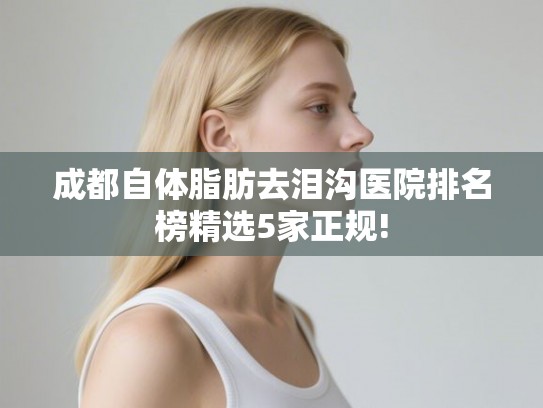 成都自体脂肪去泪沟医院排名榜精选5家正规!