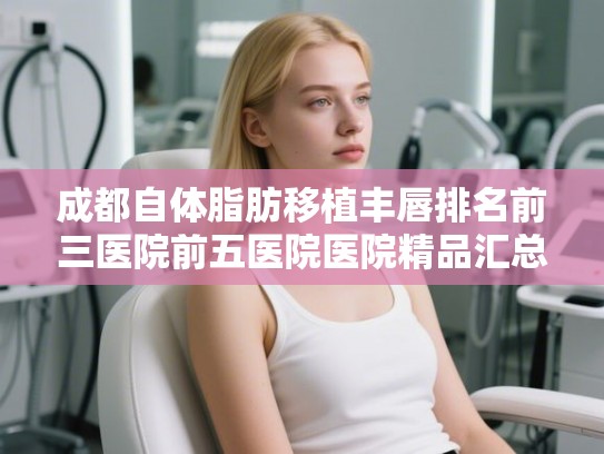 成都自体脂肪移植丰唇排名前三医院前五医院医院精品汇总!