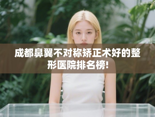 成都鼻翼不对称矫正术好的整形医院排名榜!