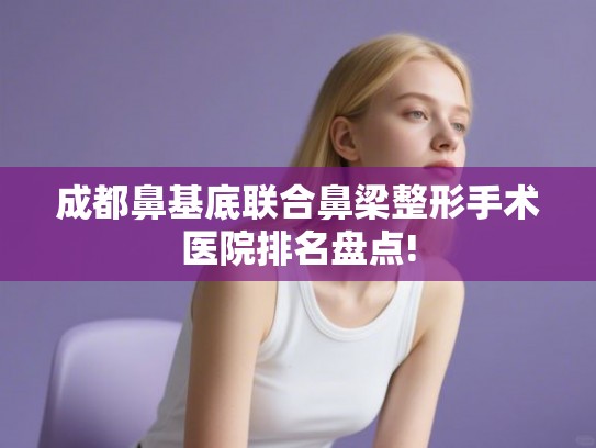 成都鼻基底联合鼻梁整形手术医院排名盘点!