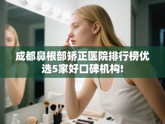 成都鼻根部矫正医院排行榜优选5家好口碑机构!