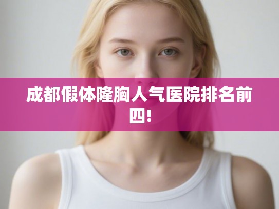 成都假体隆胸人气医院排名前四!