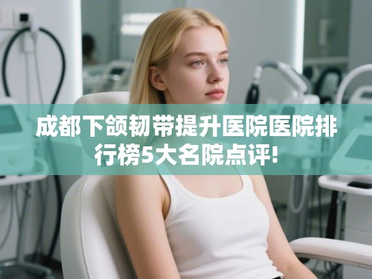 成都下颌韧带提升医院医院排行榜5大名院点评!