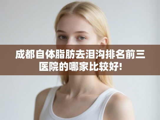 成都自体脂肪去泪沟排名前三医院的哪家比较好!