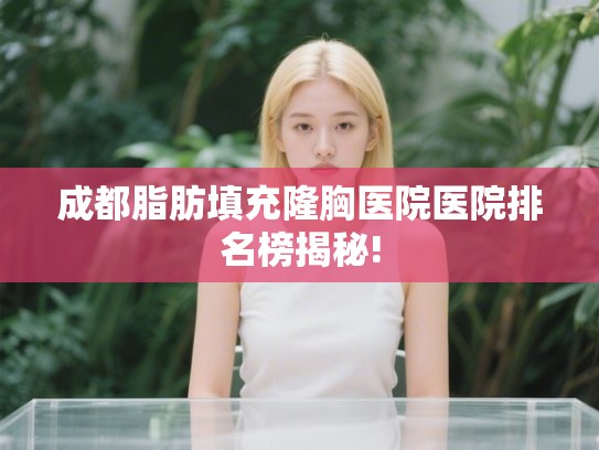 成都脂肪填充隆胸医院医院排名榜揭秘!