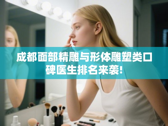 成都面部精雕与形体雕塑类口碑医生排名来袭!