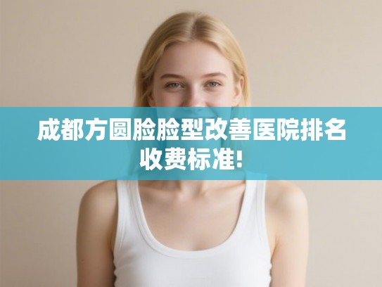 成都方圆脸脸型改善医院排名收费标准!