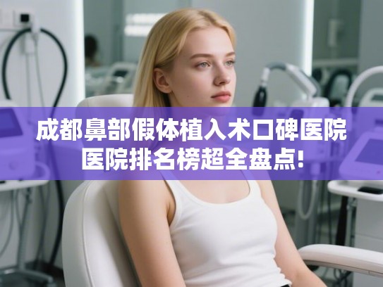 成都鼻部假体植入术口碑医院医院排名榜超全盘点!