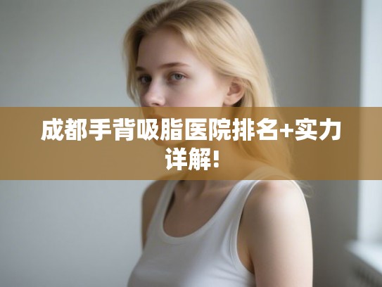 成都手背吸脂医院排名+实力详解!