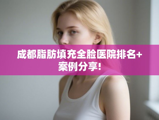成都脂肪填充全脸医院排名+案例分享!