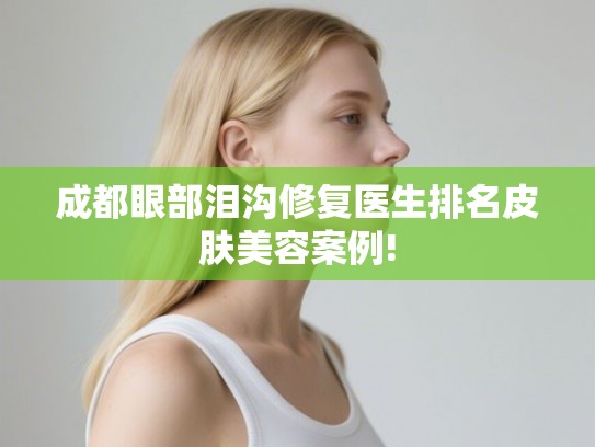 成都眼部泪沟修复医生排名皮肤美容案例!