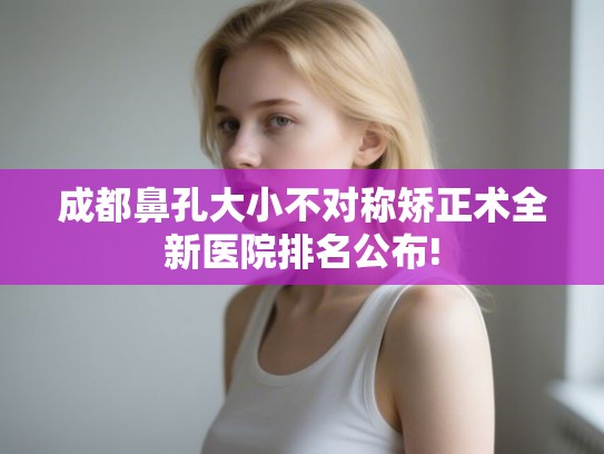 成都鼻孔大小不对称矫正术全新医院排名公布!