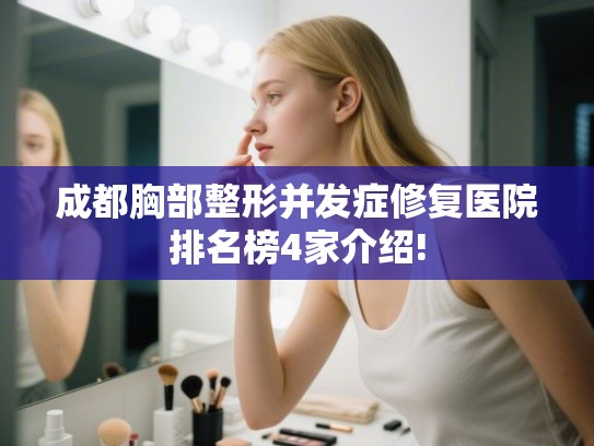成都胸部整形并发症修复医院排名榜4家介绍!