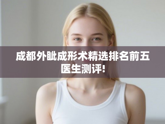 成都外眦成形术精选排名前五医生测评!