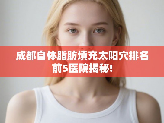 成都自体脂肪填充太阳穴排名前5医院揭秘!