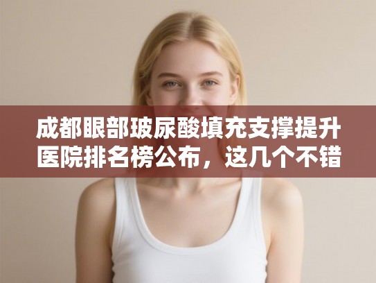 成都眼部玻尿酸填充支撑提升医院排名榜公布，这几个不错!