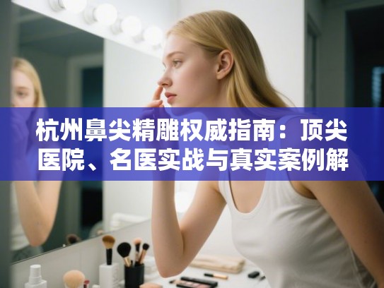 杭州鼻尖精雕权威指南：顶尖医院、名医实战与真实案例解析