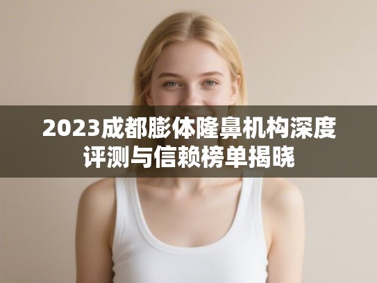 2023成都膨体隆鼻机构深度评测与信赖榜单揭晓