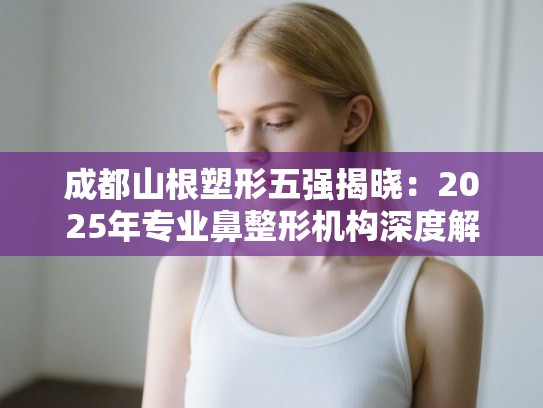 成都山根塑形五强揭晓：2025年专业鼻整形机构深度解析