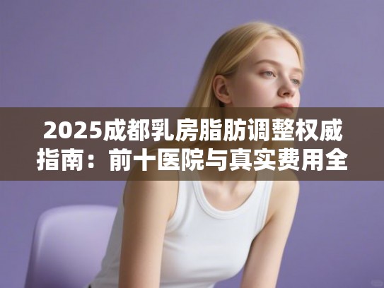 2025成都乳房脂肪调整权威指南：前十医院与真实费用全解析