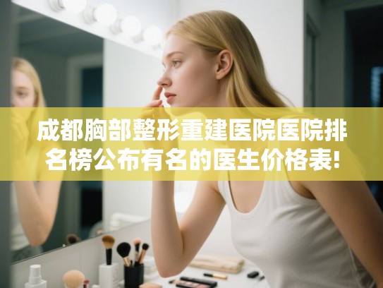 成都胸部整形重建医院医院排名榜公布有名的医生价格表!